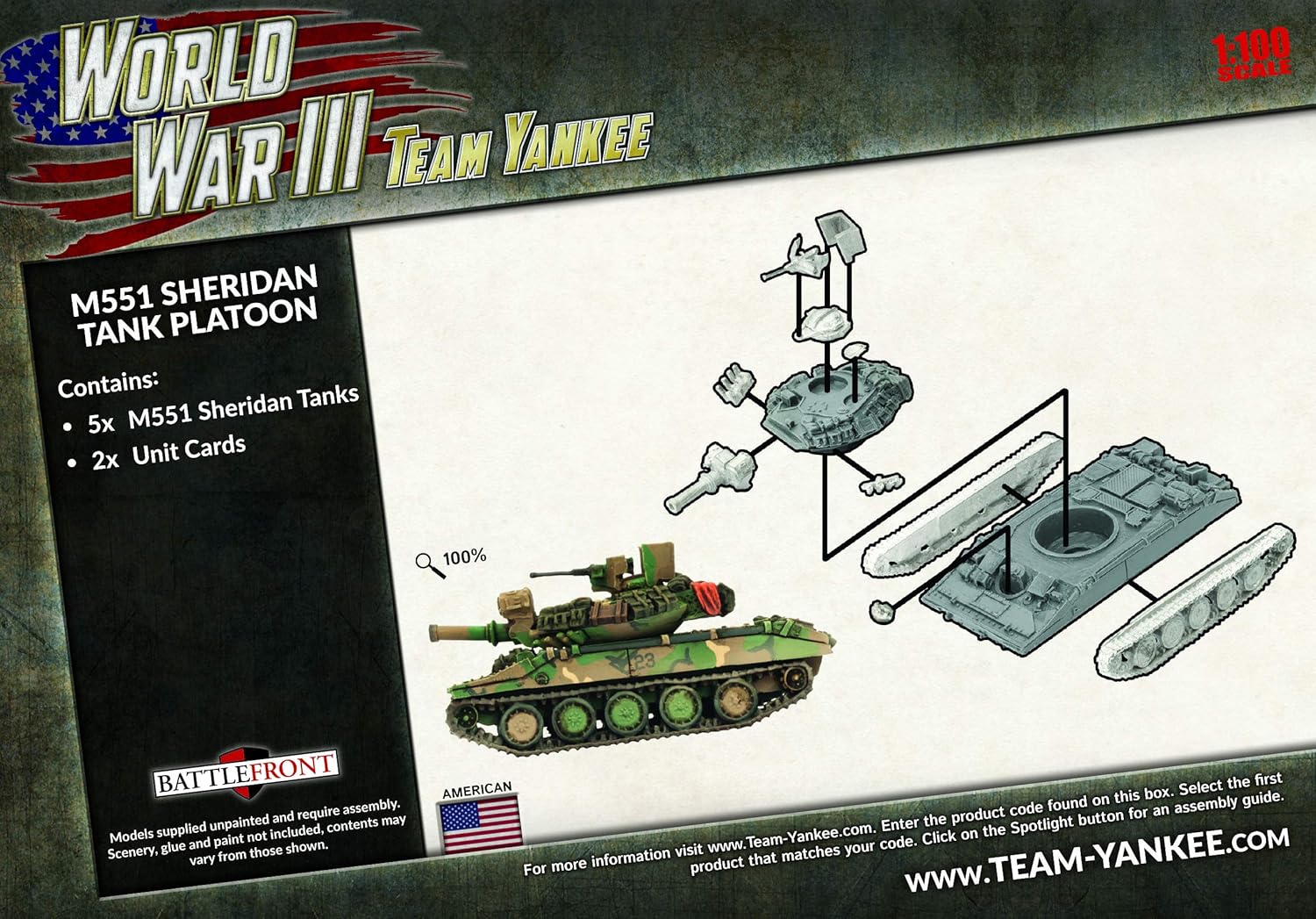 Estados Unidos M551 Sheridan Platoon