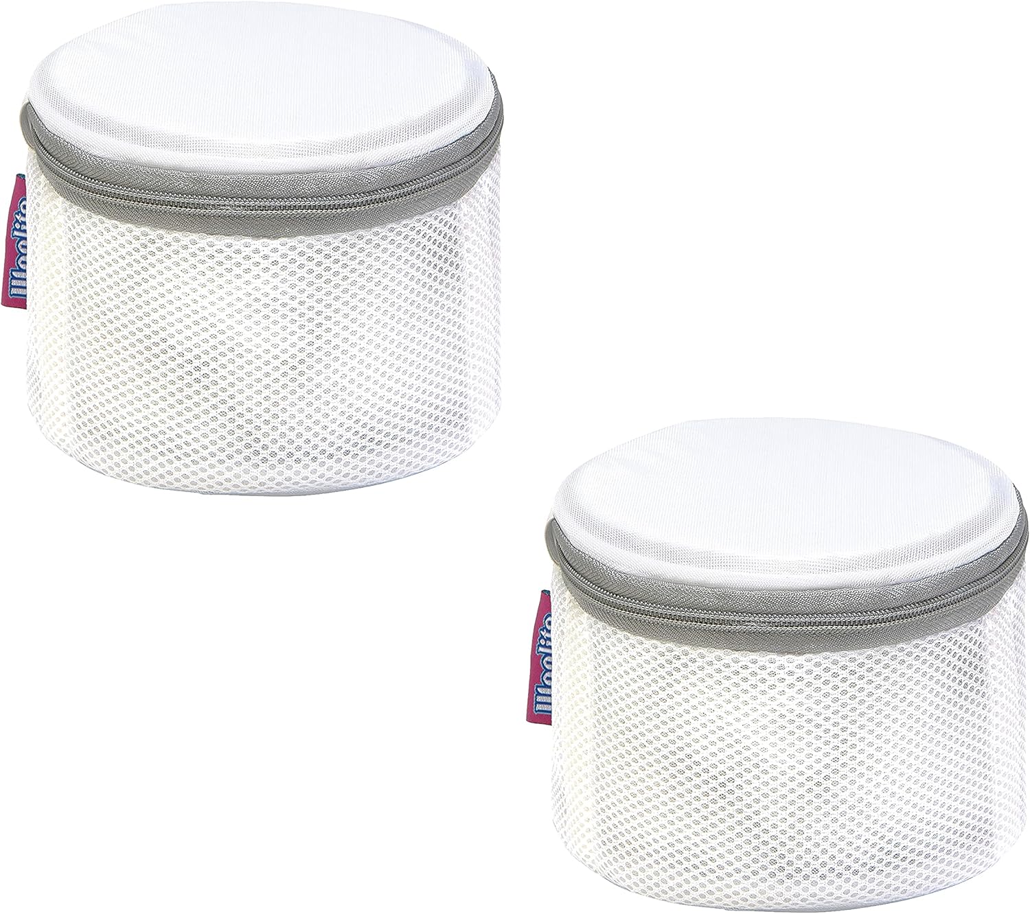 Woolite Paquete de 2 bolsas de lavado de brasieres  Lavandería  Lavado y secado  Capacidad para 4 sujetadores de tamaño completo  Bragas  Calcetines