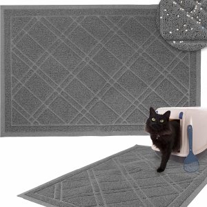 Downtown Pet Supply – Tapete de arena para gatos – Tapete de arena para gatos – Suministros para gatos – Tapete acolchado antideslizante para caja Downtown Pet Supply – Tapete de arena para gatos – Tapete de arena para gatos – Suministros para gatos – Tapete acolchado antideslizante para caja