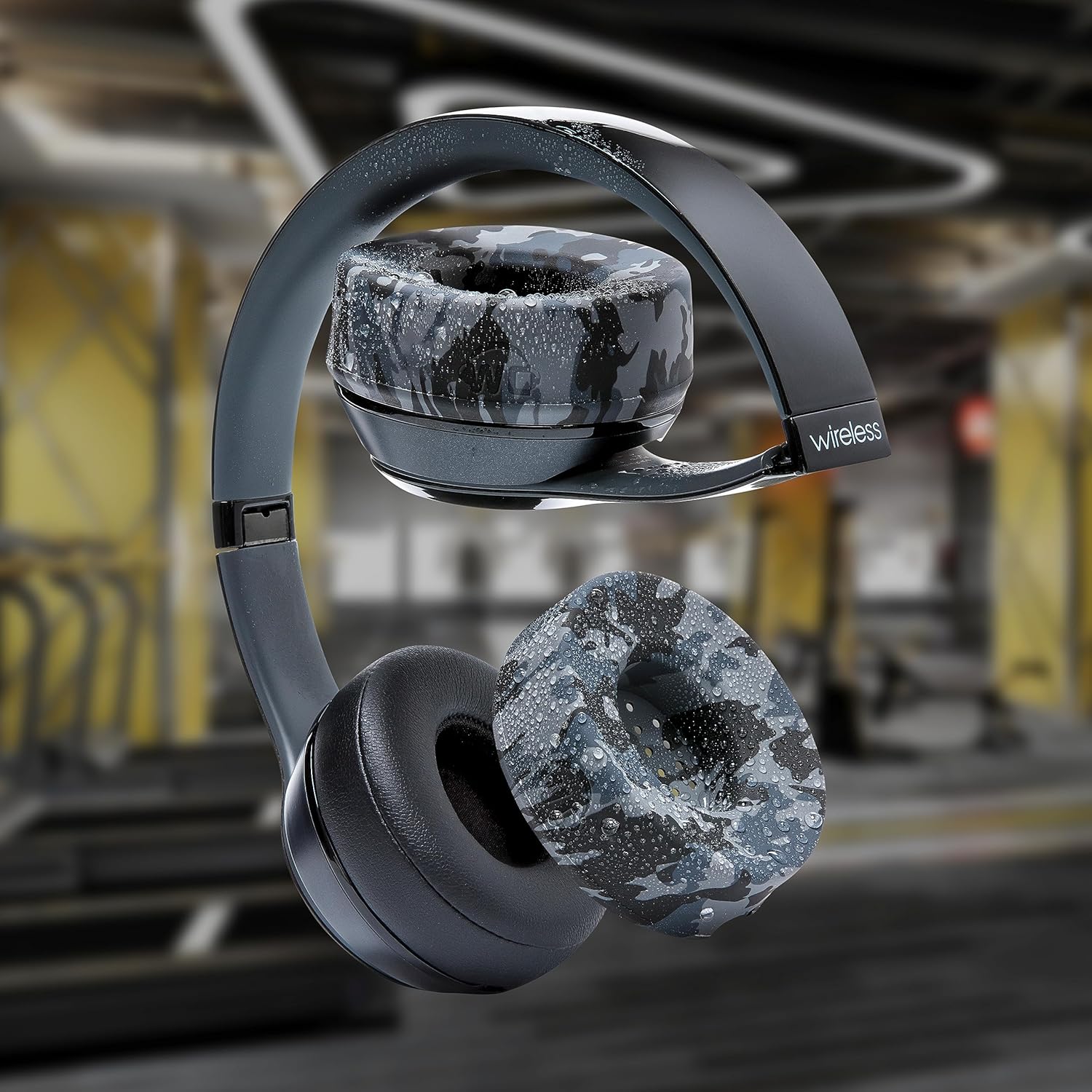 WC SweatZ Beats Solo – Fundas para almohadillas de sudor para Beats Solo 3 y Beats Solo 2, fabricadas por Wicked Cojines, a prueba de sudor,