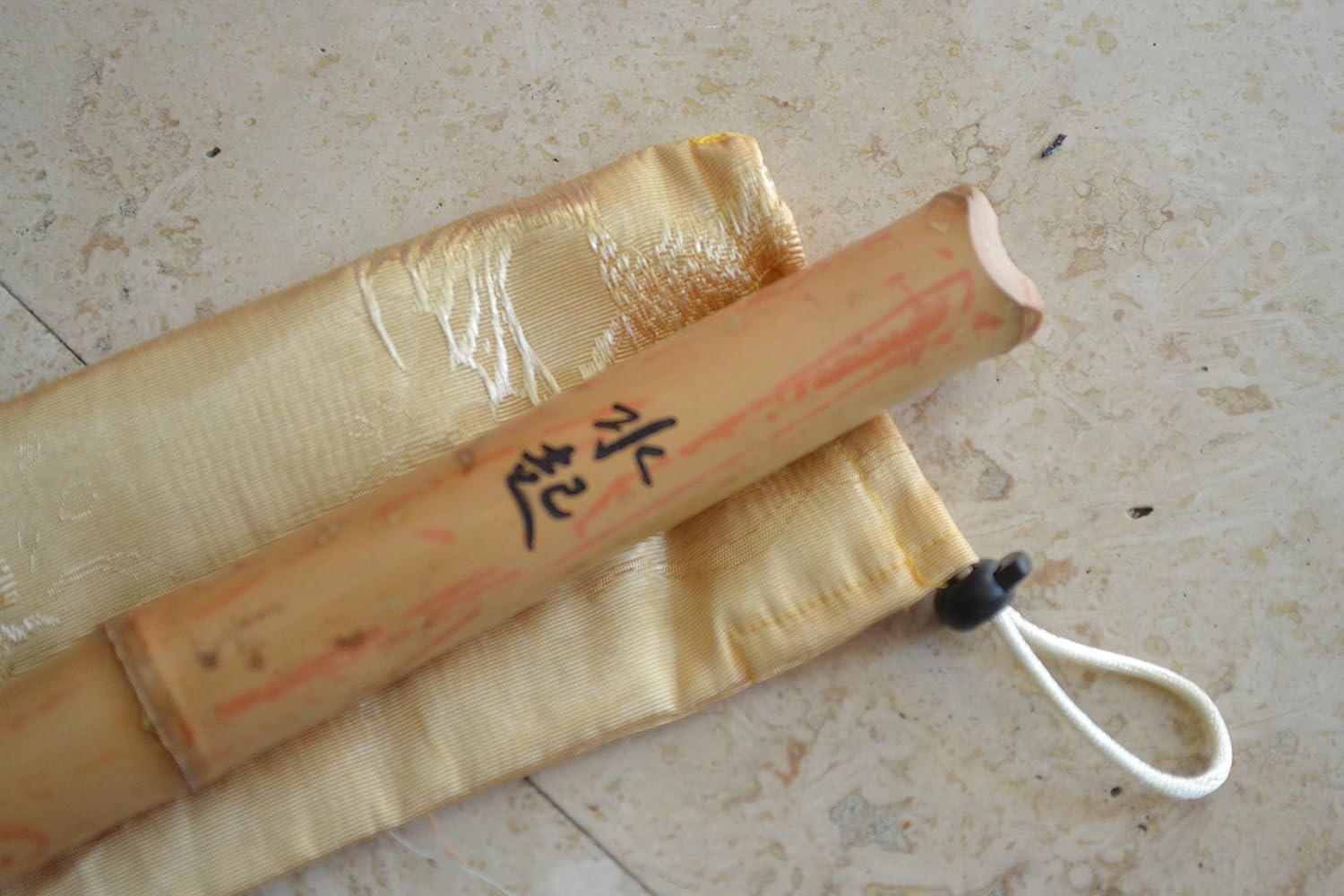 8 Agujero Shakuhachi Dongxiao Flauta de bambú F Key Zen Instrumento w boquilla tipo shakuhachi