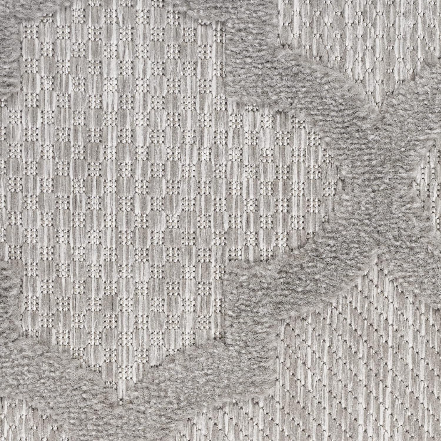 Nourison Easy Care – Alfombra marroquí de 2 x 4 pies, enrejado, fácil limpieza, no se desprende, para dormitorio, sala de estar, comedor, patio