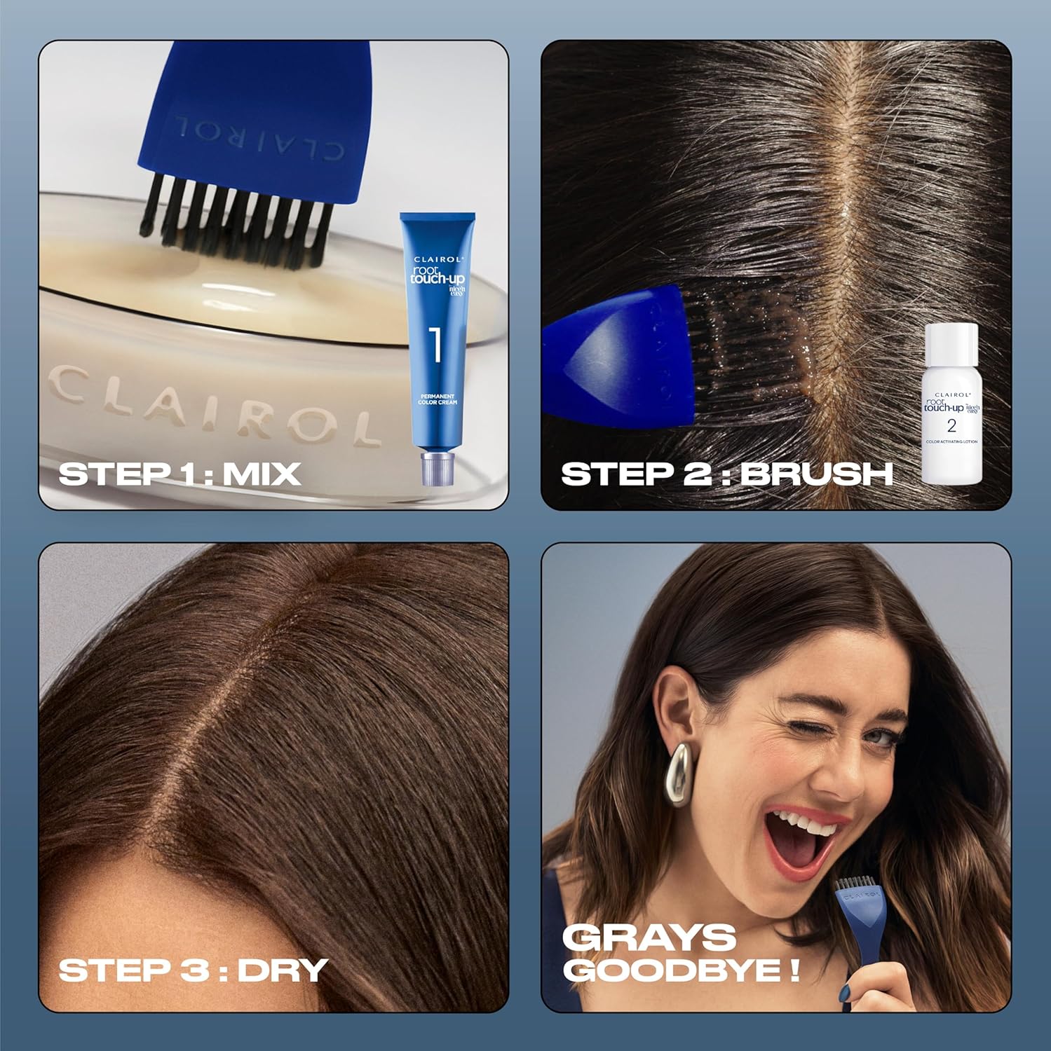 Clairol Nice’n Easy Root Touch-up – Tinte permanente para el cabello, color rubio ceniza claro 9A, paquete de 1 unidad