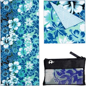 Elite Trend Toalla de playa XL, secado rápido, repele la arena, 78 x 35 pulgadas, bolsa, compacta, suave y ligera, de microfibra, para nadar, Elite Trend Toalla de playa XL, secado rápido, repele la arena, 78 x 35 pulgadas, bolsa, compacta, suave y ligera, de microfibra, para nadar,