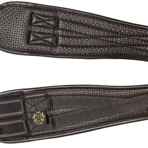 Cincha contorneada sin rozaduras para caballos, construcción de espuma de PVC de gofre de flujo de aire con elástico de algodón resistente de doble Cincha contorneada sin rozaduras para caballos, construcción de espuma de PVC de gofre de flujo de aire con elástico de algodón resistente de doble