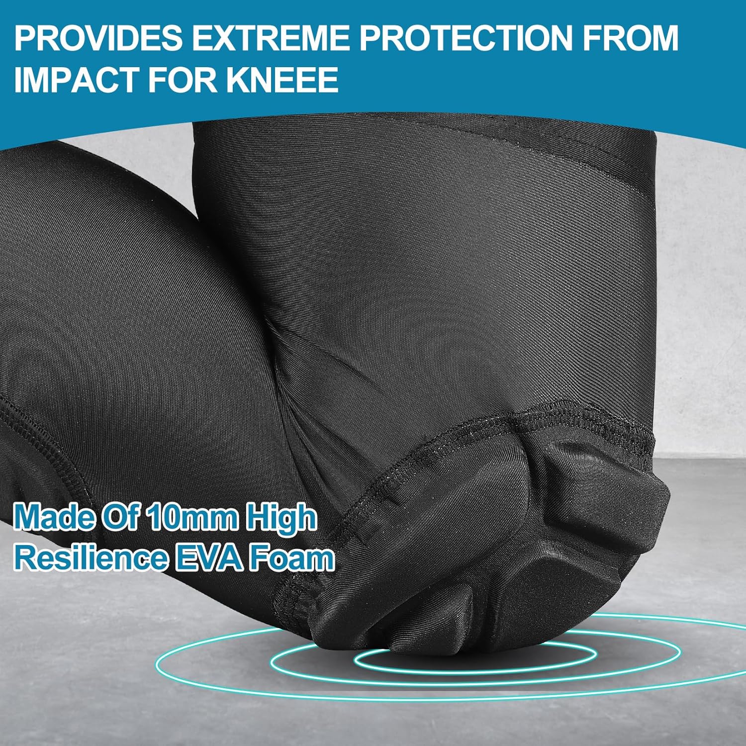 TUOYR Rodilleras protectoras para pantorrillas para adultos y jóvenes, almohadilla de compresión de piernas para fútbol, baloncesto, voleibol,