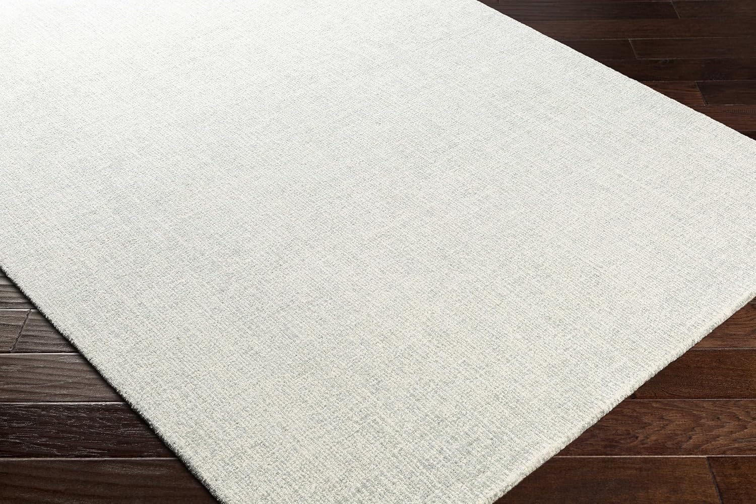 Mark&Day – Alfombra blanca moderna de 8 x 10 pies, alfombra blanca para sala de estar, dormitorio o cocina (8 x 10 pies)