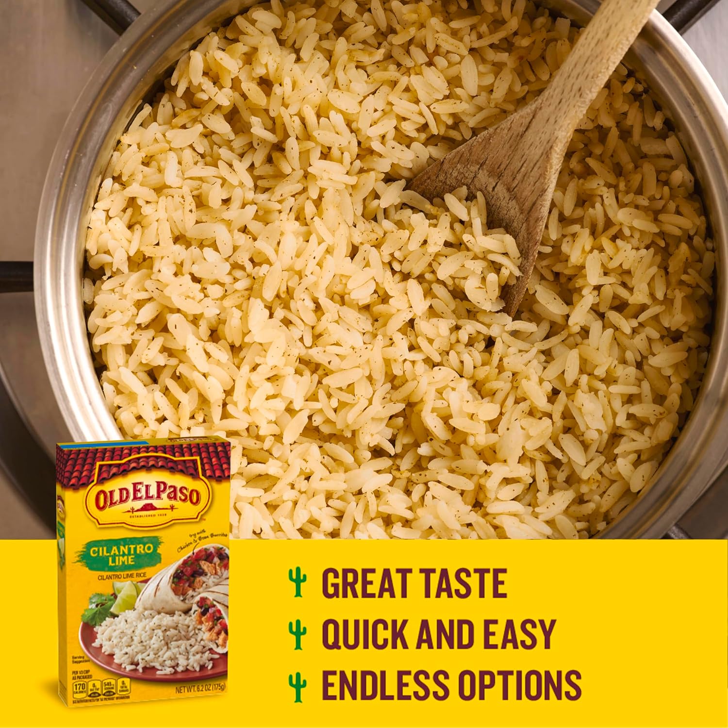 Old El Paso Arroz con cilantro y lima, 6.2 oz
