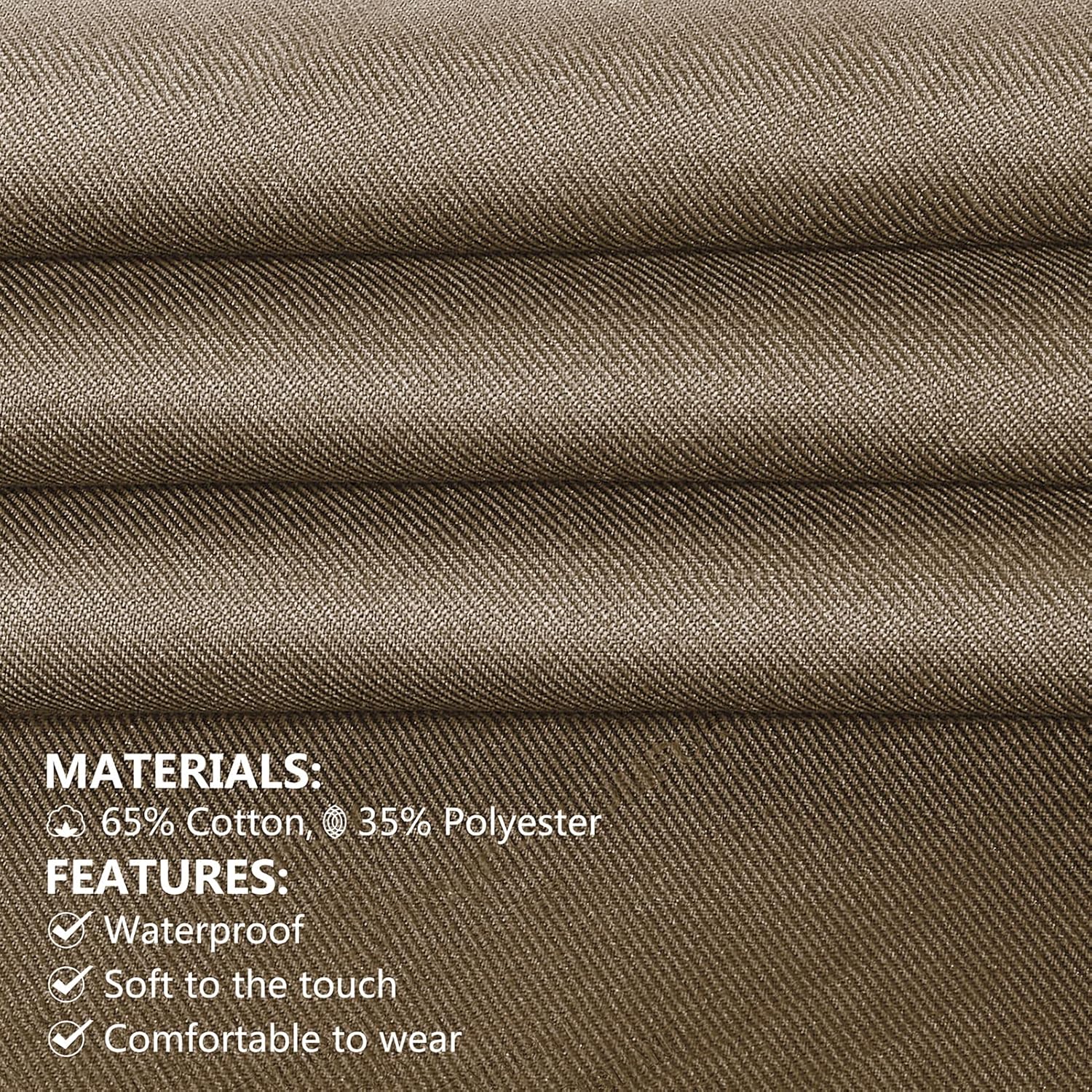 Delantal ajustable con botones para mujeres y hombres, artistas, pintura, cerámica, jardín, cocina, chef, 3 bolsillos, impermeable, M-XXL