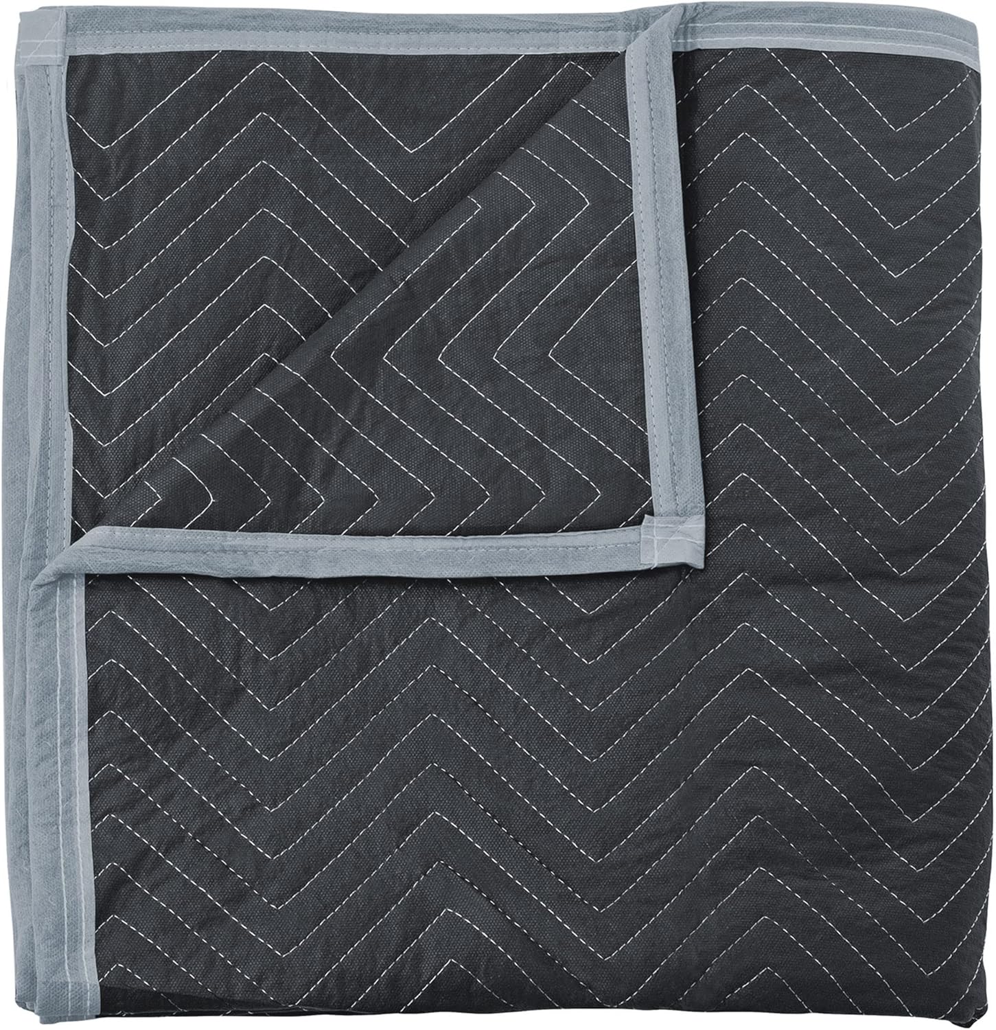 Sure-Max 6 mantas para mudanza y embalaje, ultra gruesas, 72 x 40 pulgadas, almohadillas acolchadas profesionales para muebles, color negro