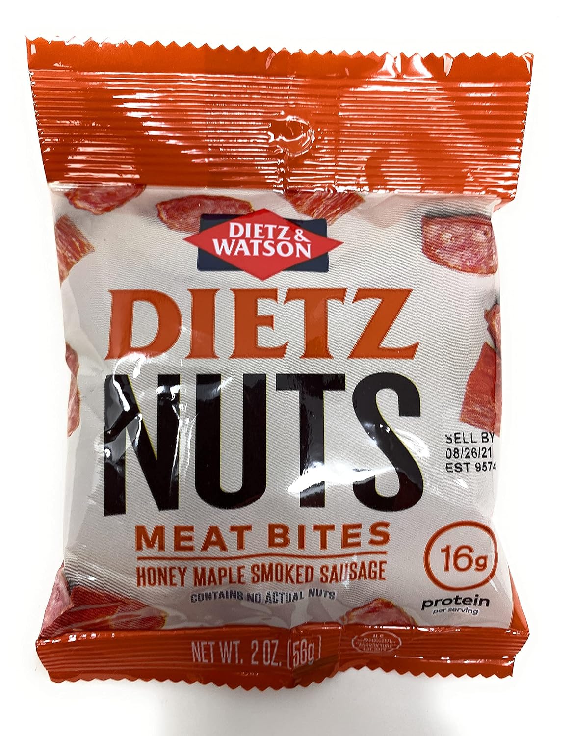 Generic Dietz – Paquete de salchichas ahumadas de carne seca de cerdo con kit Kokobunch de Dietz & Watson  Arce miel  Paquete de 5 unidades – 2 onzas