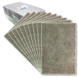 TJR Paquete de 10 almohadillas para raspado, no tejidas, de forro polar, para automóviles, carrocería, multiusos de 6 x 9 pulgadas, almohadillas de TJR Paquete de 10 almohadillas para raspado, no tejidas, de forro polar, para automóviles, carrocería, multiusos de 6 x 9 pulgadas, almohadillas de