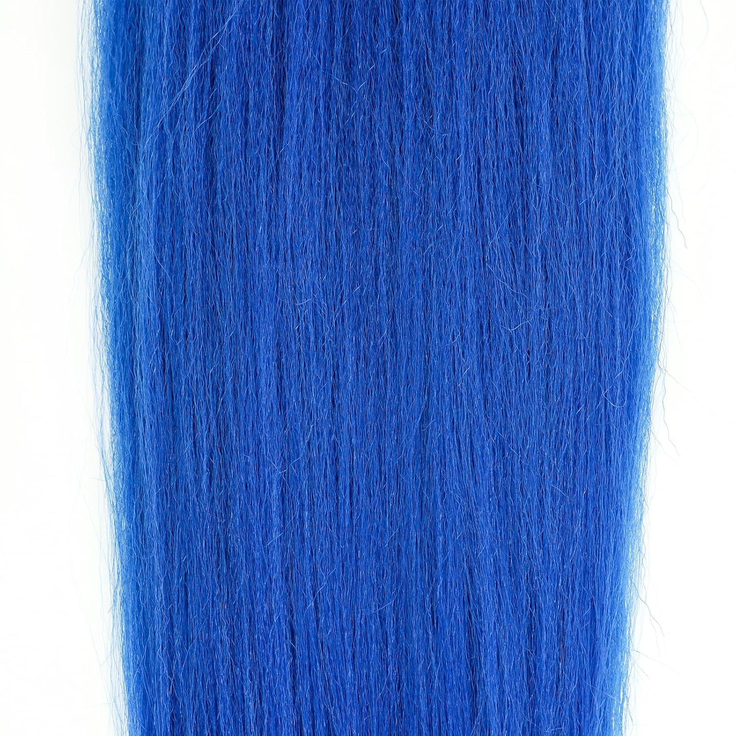 Kanekalon – Cabello trenzado azul preestirado de 30 pulgadas, 3 paquetes de cabello trenzado preestirado EZ, textura Yaki, extensiones de cabello