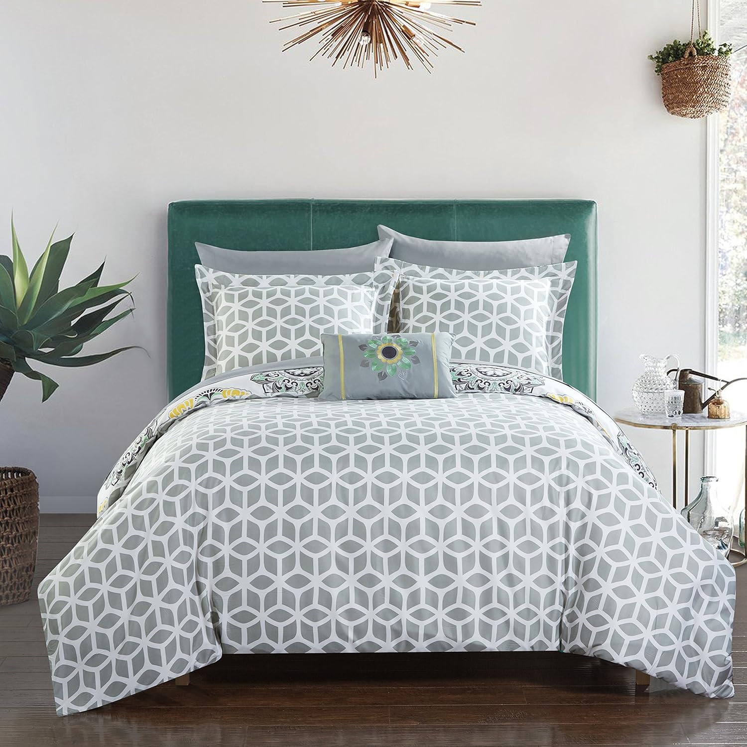 Chic Home Barcelona – Juego de edredón reversible