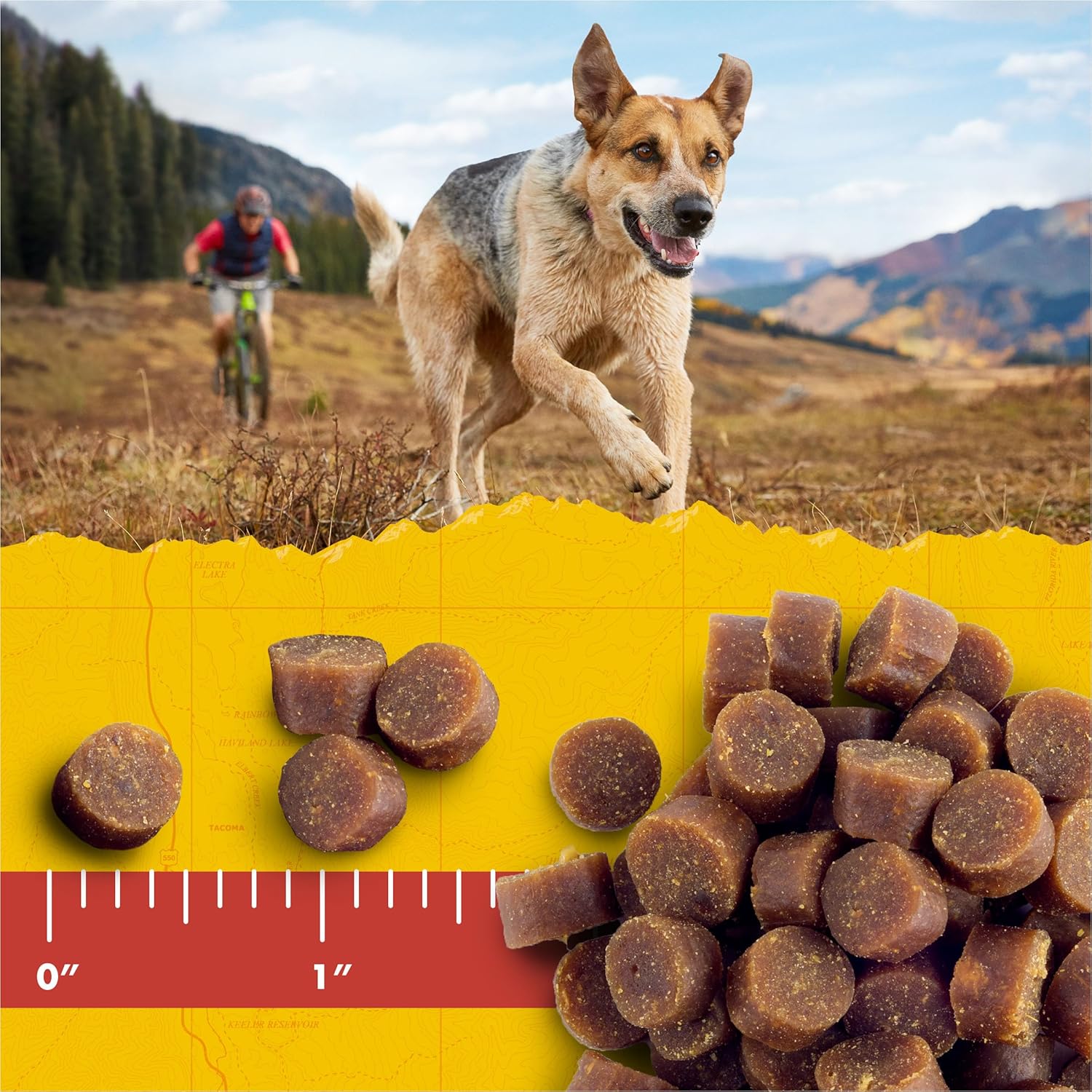 Zuke’s Mini Naturals Premios para entrenamiento de perros, receta de conejo, bolsa de 16 onzas