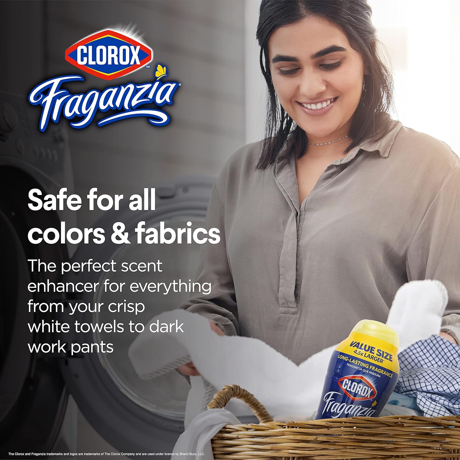 Clorox Fraganzia – Cristales potenciadores de aroma en aroma a vainilla, 70 onzas  Cristales potenciadores de aroma para lavandería  Potenciador de