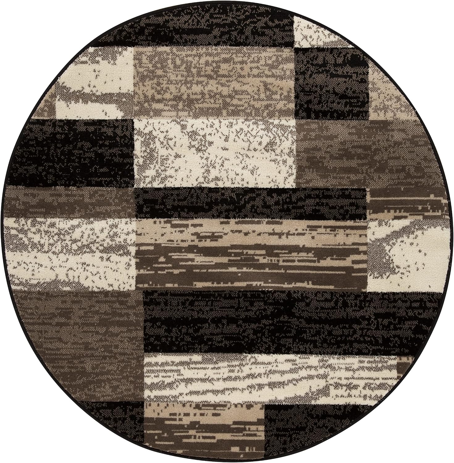 Superior – Alfombra de área para interiores, respaldo de yute, moderna y geométrica, dormitorio, oficina, sala de estar, entrada, suelos de madera,