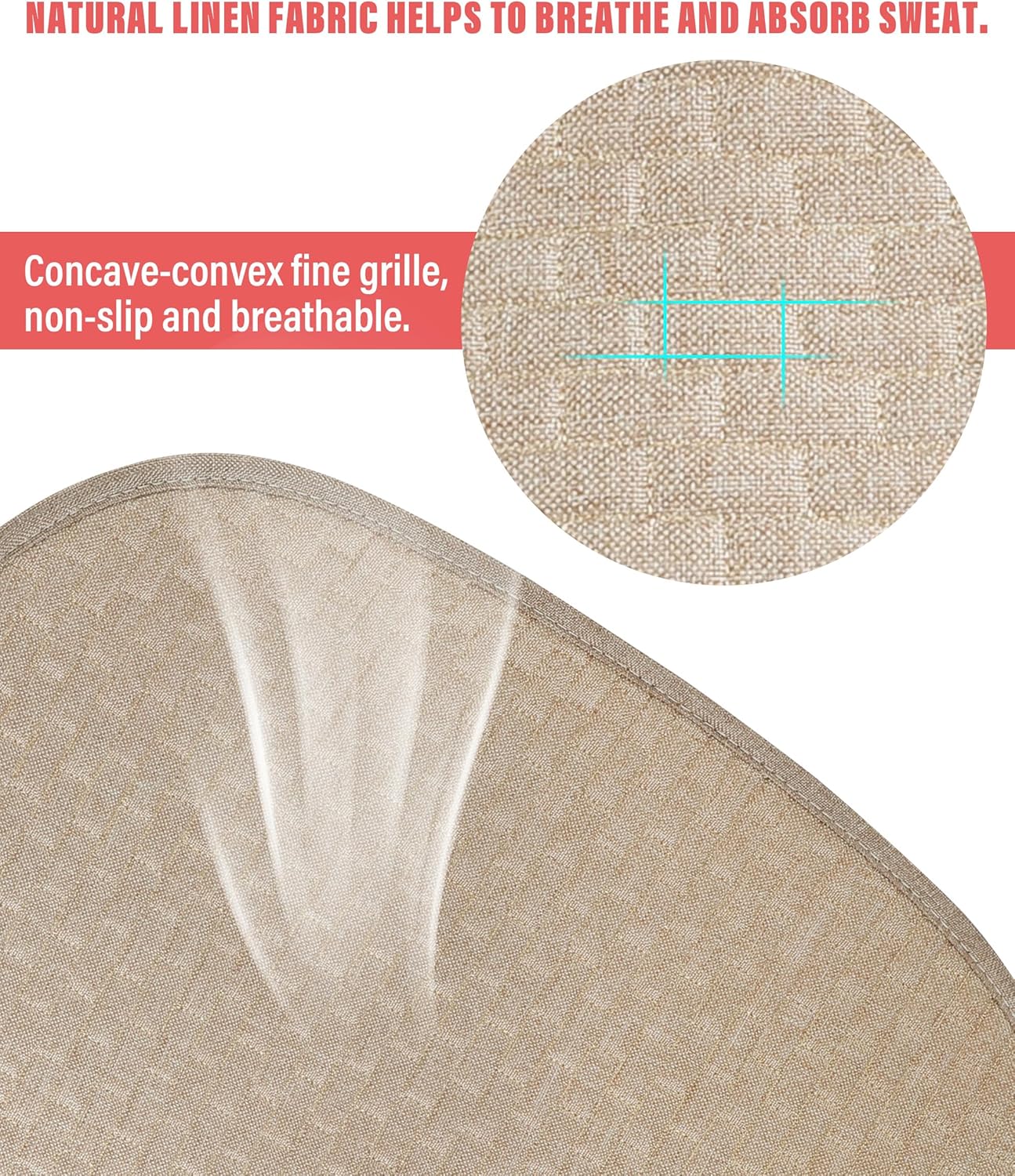 Fundas de cojín para asiento de automóvil, fundas de asiento inferior, alfombrilla protectora de asiento delantero de automóvil, almohadilla