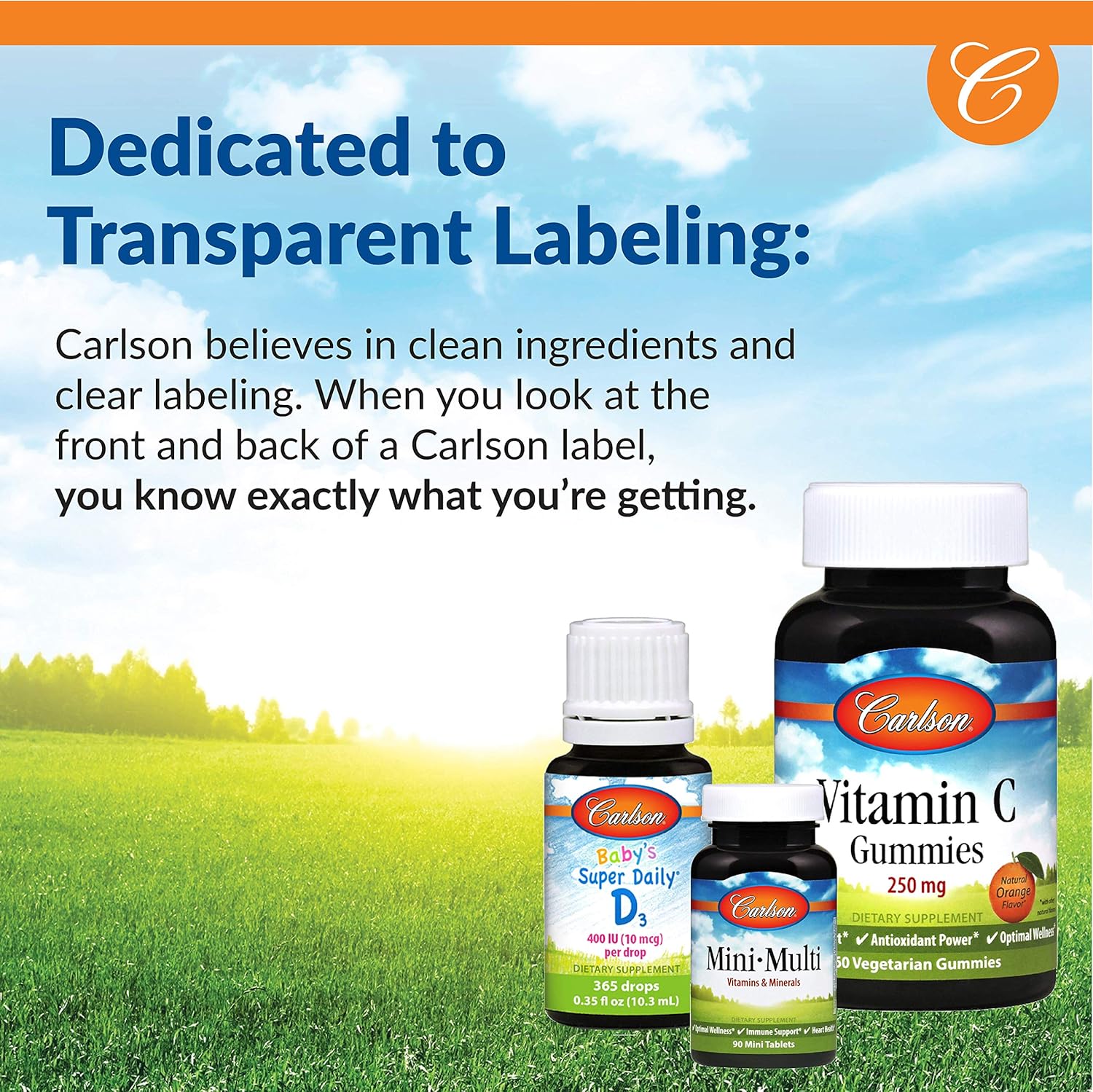 Carlson Labs Acetil L-Carnitina, 500 mg, 60 cápsulas