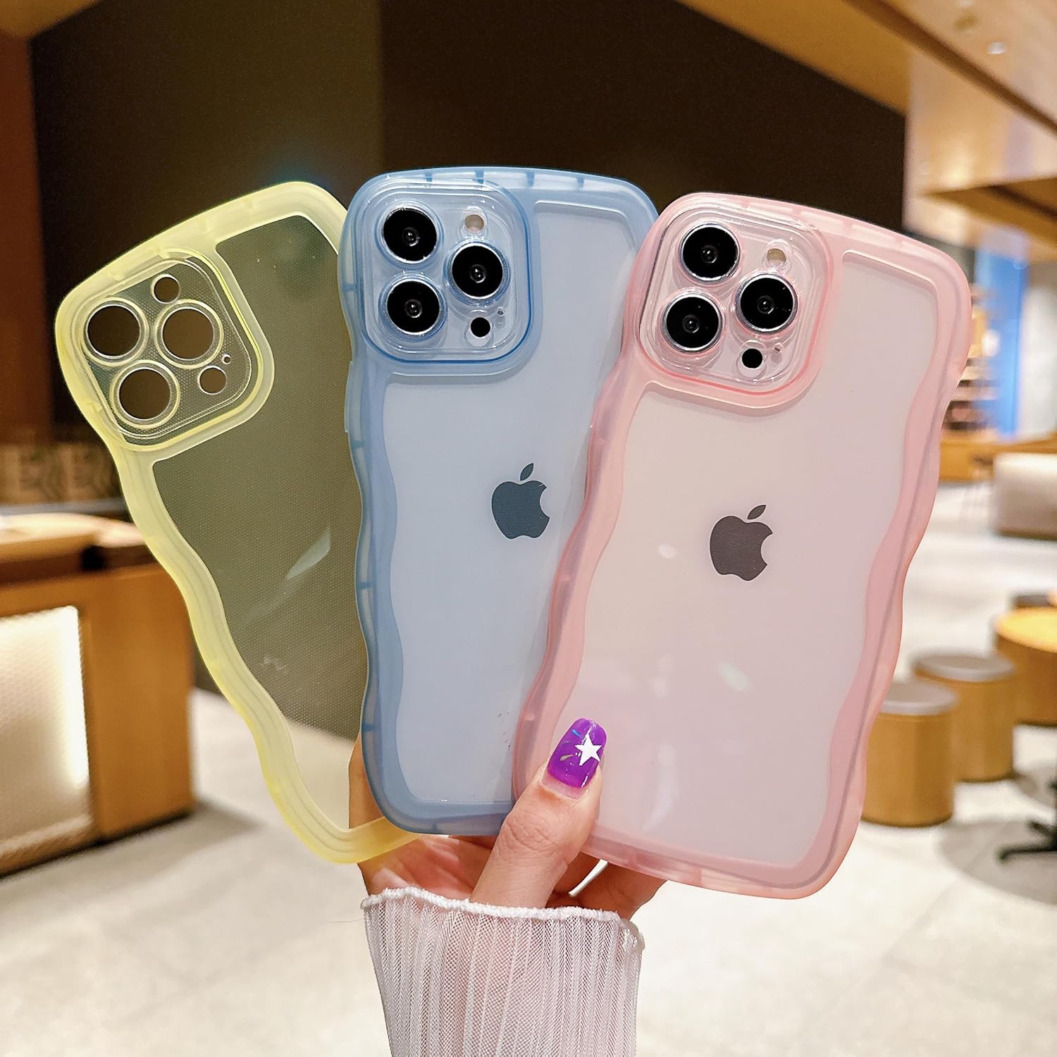 XIQI Funda compatible con iPhone 11 Pro Max de 6.5 pulgadas 2019, bonita funda protectora de silicona suave a prueba de golpes para mujeres y niñas,