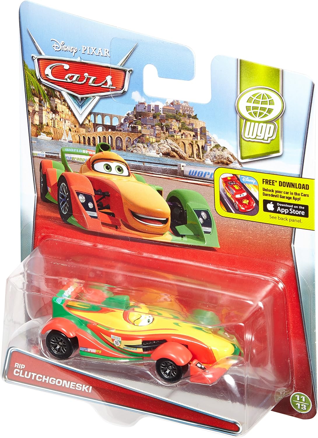 DisneyPixar Cars Diecast Rip Clutchgoneski Vehículo