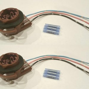 (juego de dos) Kit de reparación de enchufe de luz de coleta, reemplaza a GM 15306147, ACDelco LS92, Dorman 645-626, LEDestándar, 31574157 (juego de dos) Kit de reparación de enchufe de luz de coleta, reemplaza a GM 15306147, ACDelco LS92, Dorman 645-626, LEDestándar, 31574157