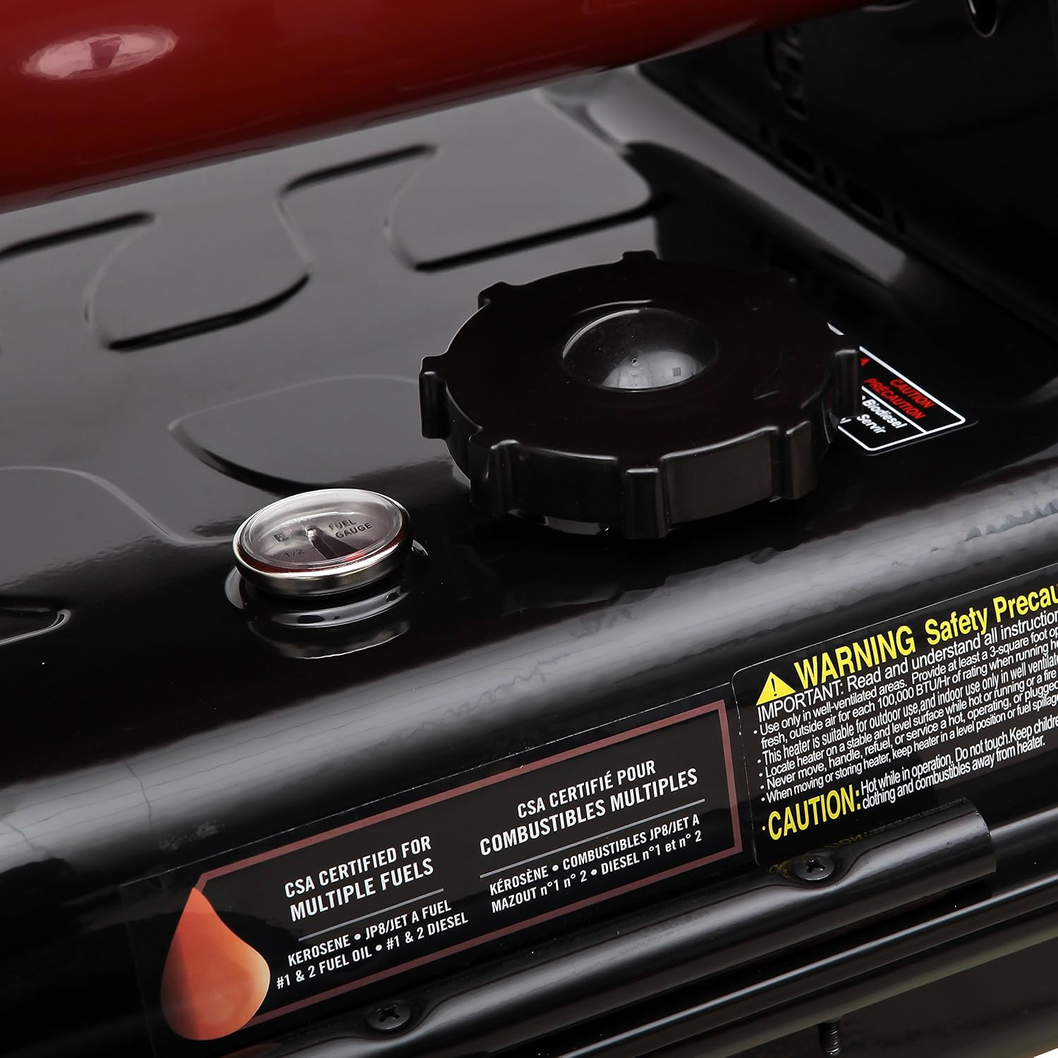 Protemp 220,000 Btu KerosenoDiesel Calentador de aire forzado con termostato (Pt-220T-Sdr)