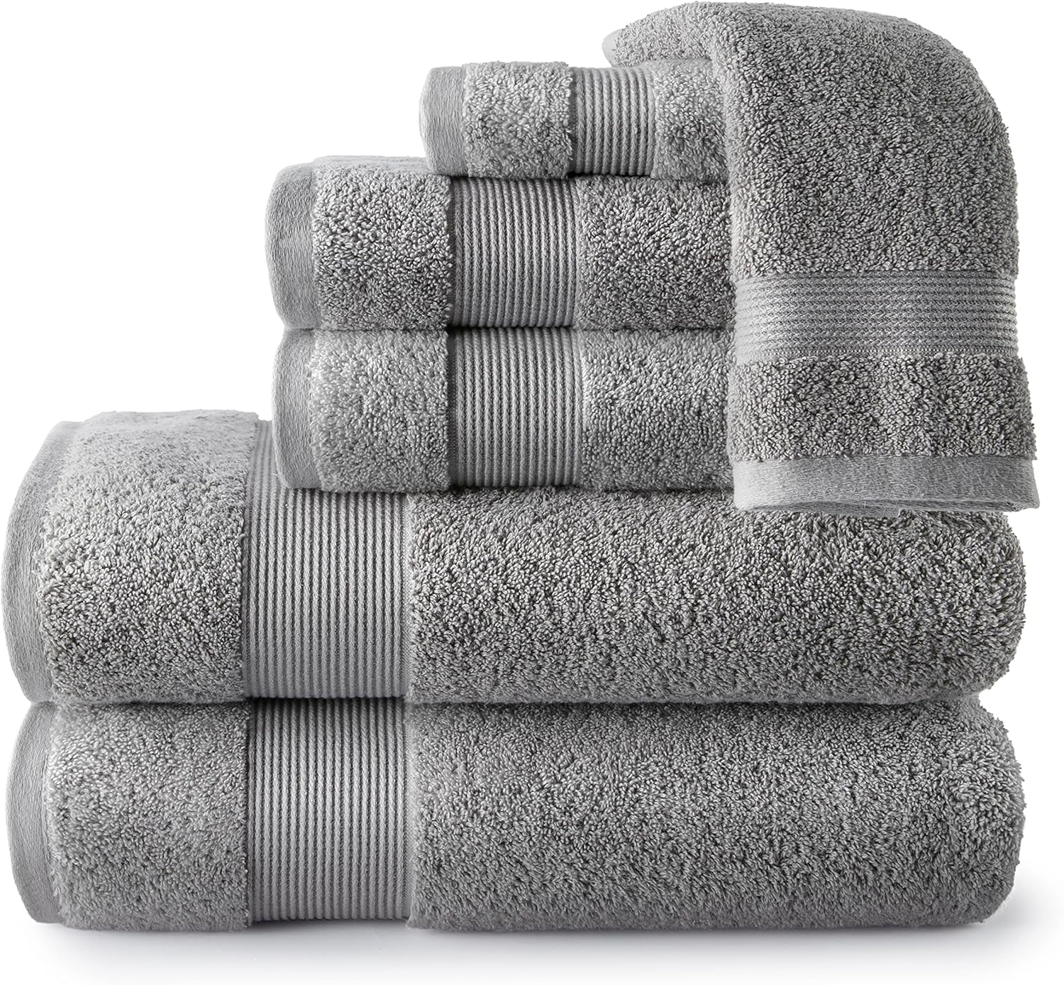 Peacock Alley Liam – Toallas de baño turcas de 21.16 onzas de peso, algodón de fibra extra larga de baja torsión, colección de toallas de baño de