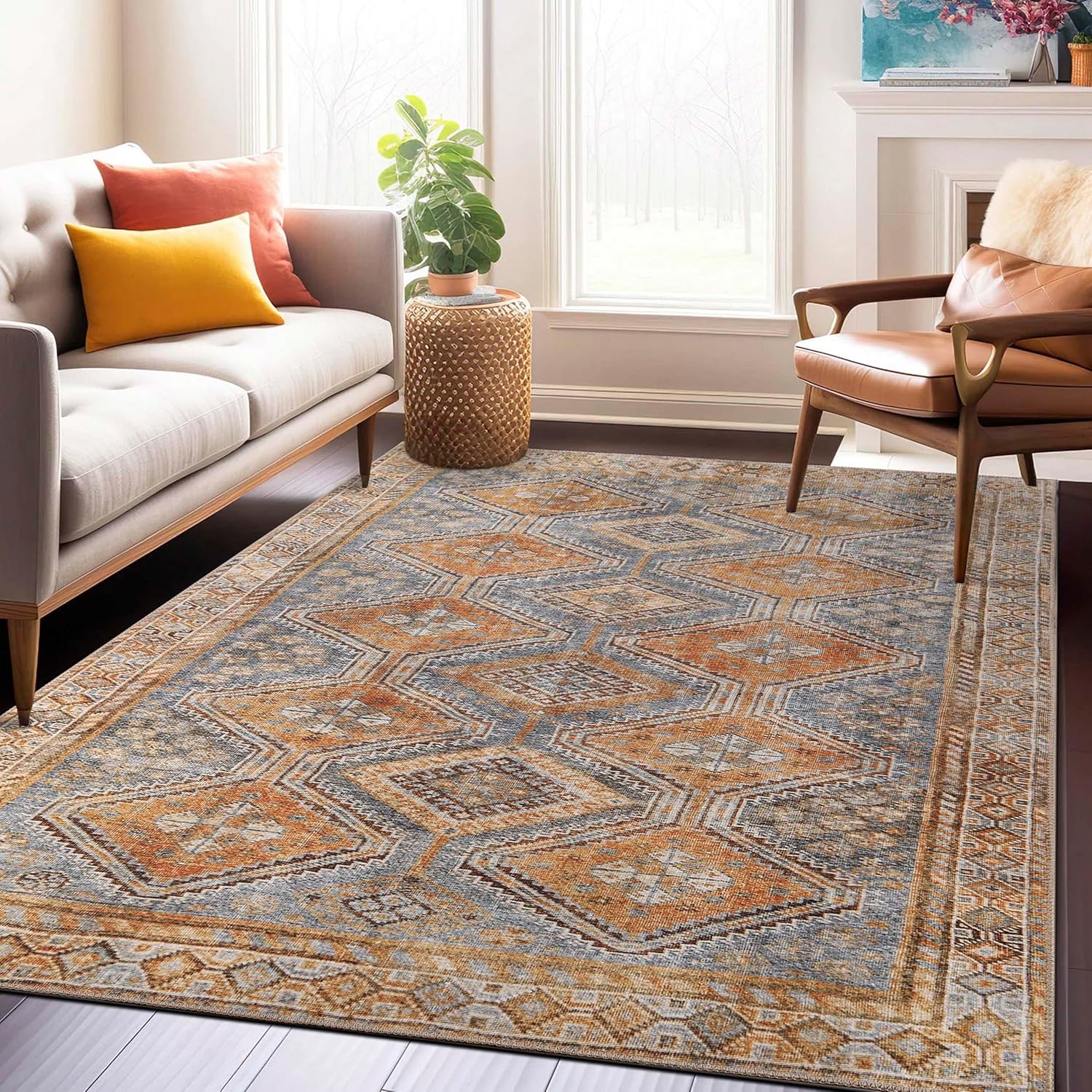 Superior Alfombra de área para interiores, decoración estética del hogar, alfombras para sala de estar, oficina, cocina, entrada, comedor, diseño