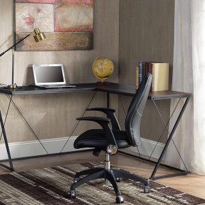 Legacy Home Acardia – Escritorio esquinero en forma de L (espresso) Legacy Home Acardia – Escritorio esquinero en forma de L (espresso)