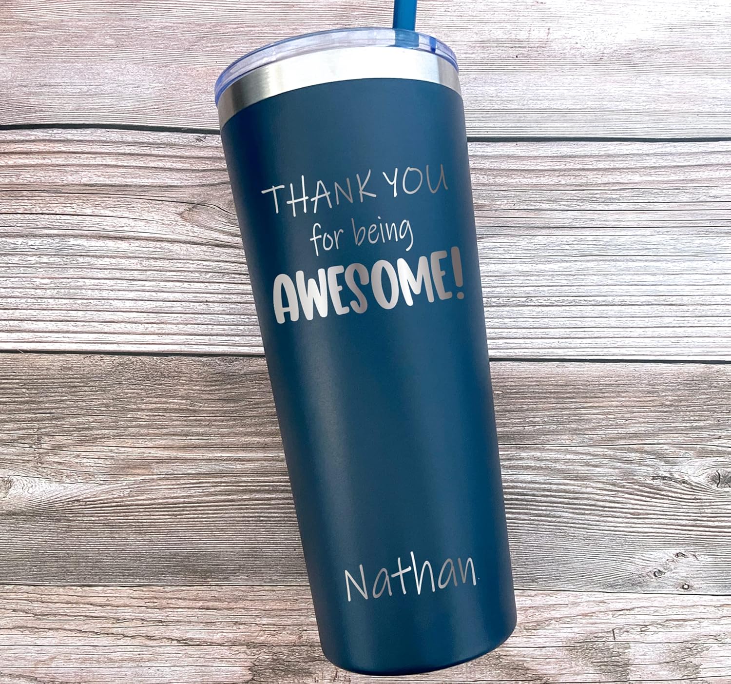 AVITO Vaso de agradecimiento  22 oz grabado con láser  Acero inoxidable  Aislado al vacío  Regalo de agradecimiento  Vaso de agradecimiento  Regalos
