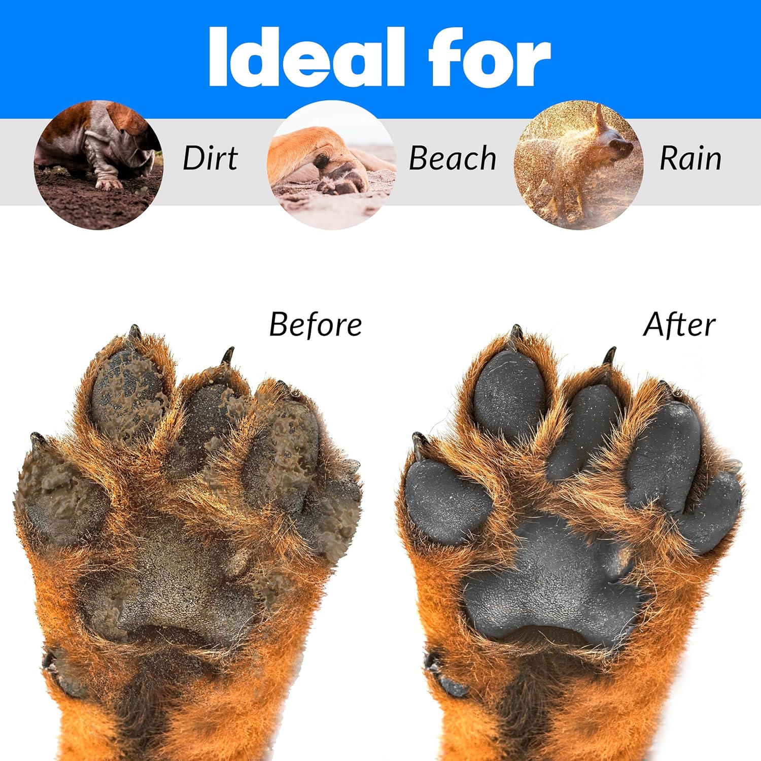 Startrust – Limpiador de patas para perros, lavadora-esencial para perros, kit de limpieza de patas para perros, incluye limpiador de patas, toalla