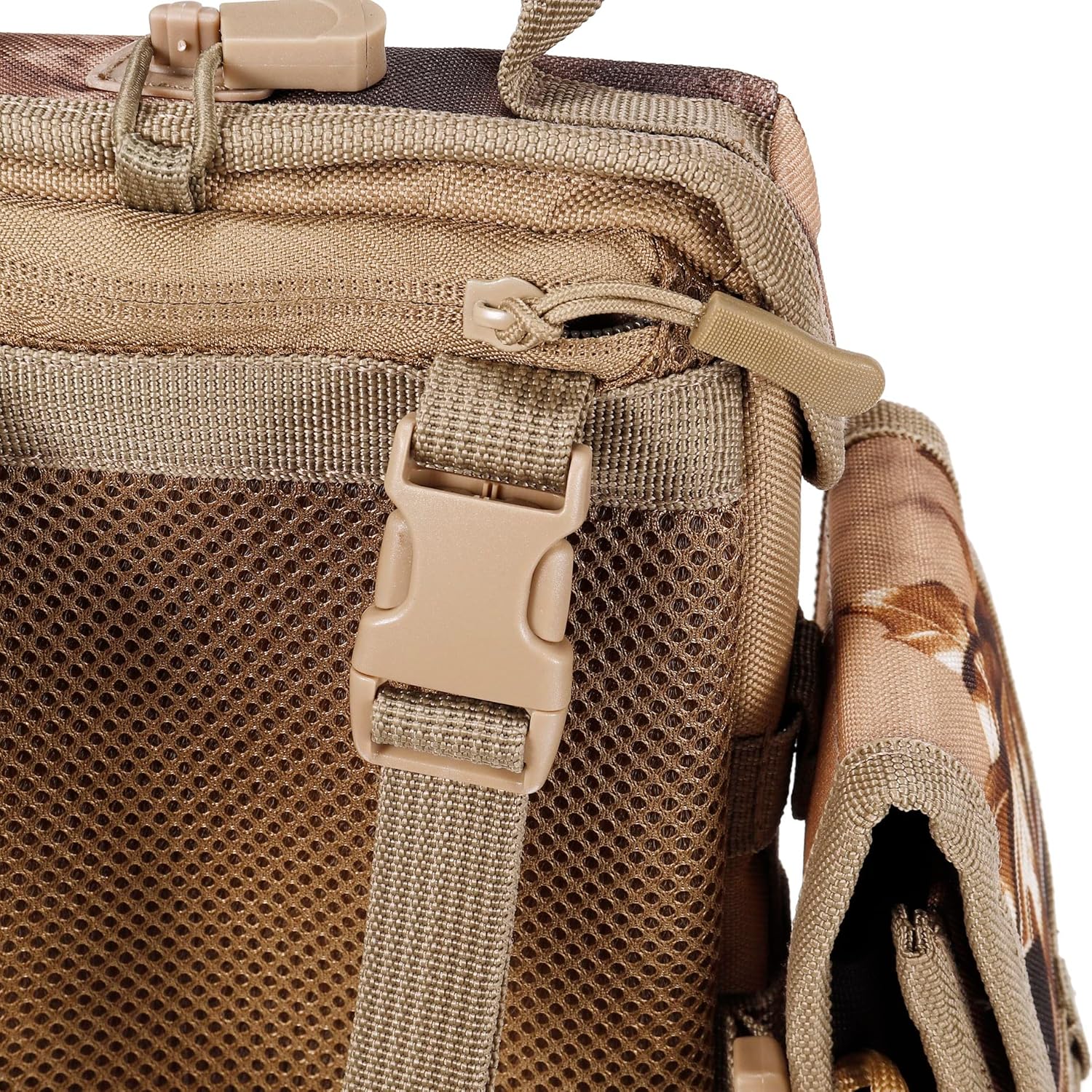 Auscamotek Arnés de binoculares con funda de telémetro para caza y observación de aves, paquete de correas de camuflaje y bolsa de telémetro