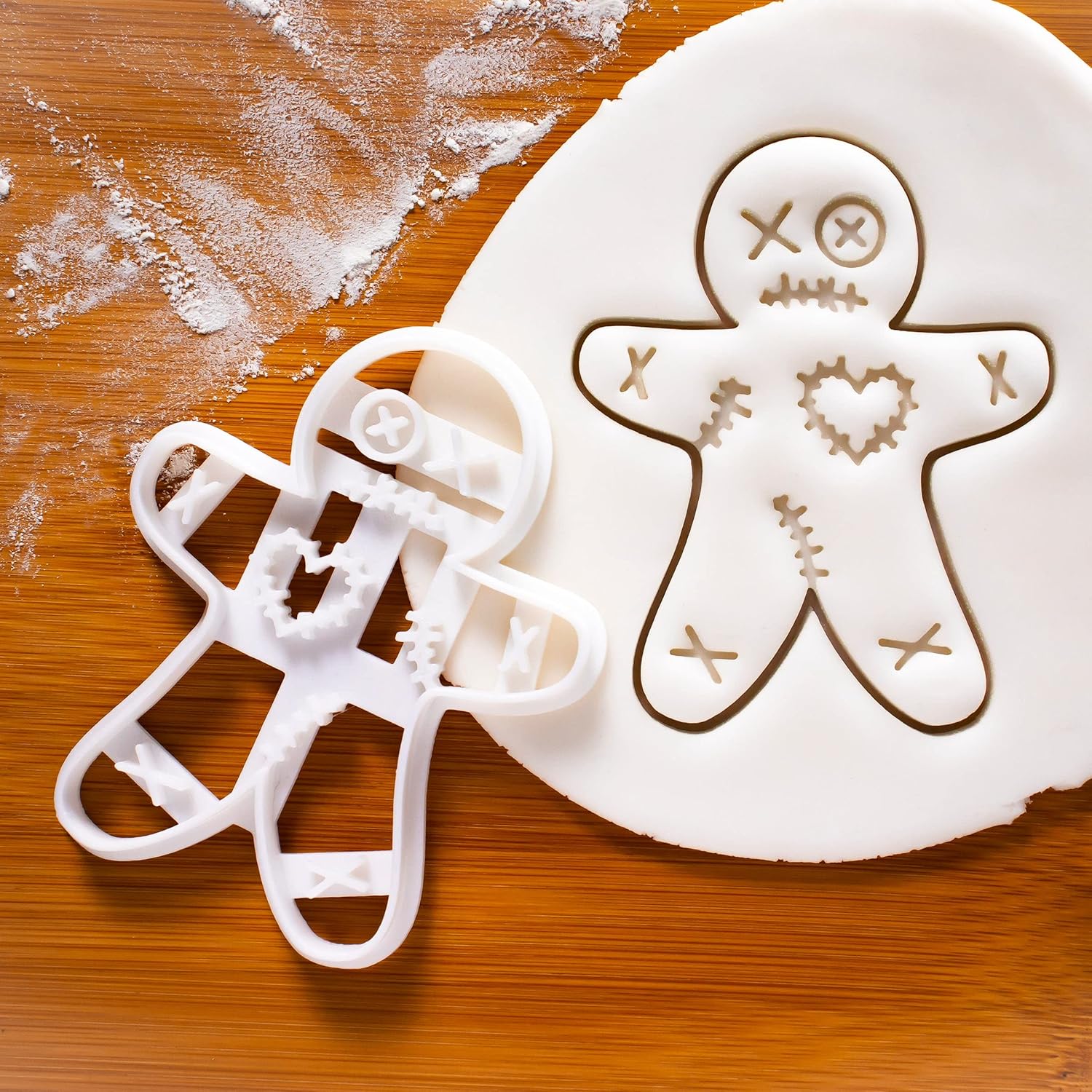Cortador de galletas VooDoo Gingerbread Man, 1 pieza – Bakerlogy