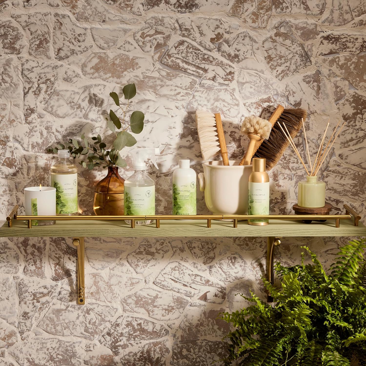 Thymes Jabón líquido para lavavajillas de eucalipto, jabón líquido ecológico para lavar platos, repuesto de jabón líquido para platos, suministros