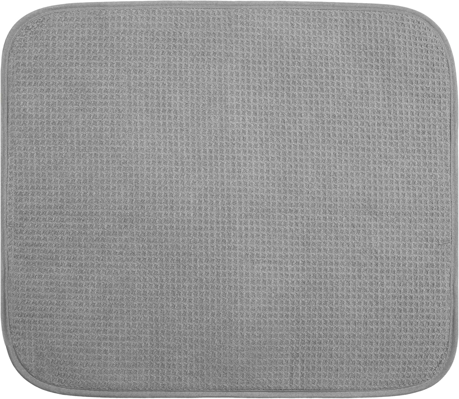 OGGI Tapete de microfibra absorbente y reversible para secado de platos, para cocina, almohadilla para secar platos, 18 x 24 pulgadas, XL, gris