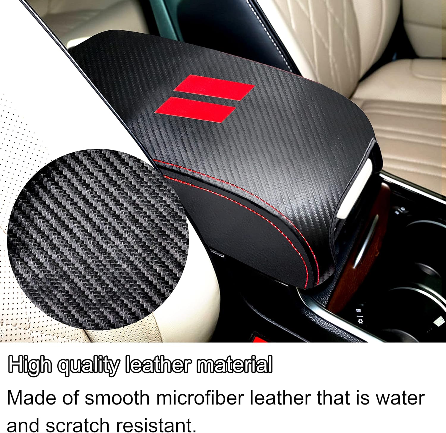 YOSRTER Accesorios para Dodge Charger 2011-2019 2020 2021 2022 2023 Chrysler 300 2015-2022 funda para reposabrazos de consola central, caja