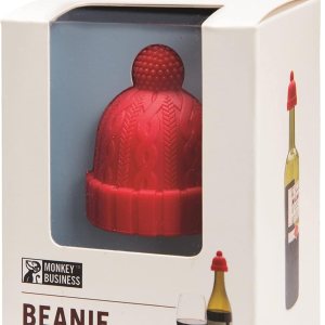 Monkey Business Beanie – Tapón de vino  Paquete individual rojo  Bonitos accesorios de vino  Divertidos accesorios de cocina  Tapones de vino para Monkey Business Beanie – Tapón de vino  Paquete individual rojo  Bonitos accesorios de vino  Divertidos accesorios de cocina  Tapones de vino para