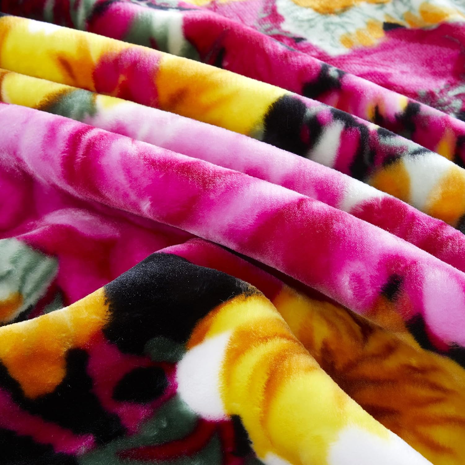 Reversible 11 LB Oversized Heavy Woven Fluffy Plush Soft Warm Korean Style Mink 2 Ply Printed Flannel Fleece Throw Raschel Blanket Embossed Solid,