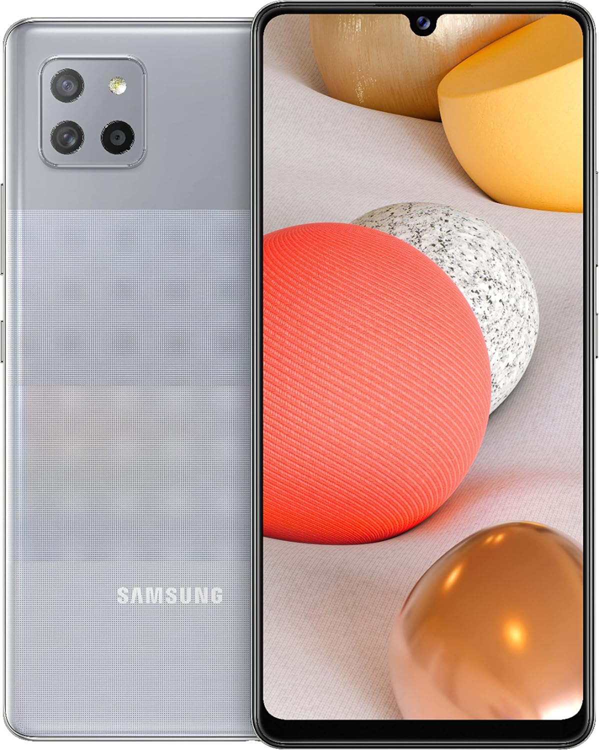 Samsung Galaxy A42 5G, teléfono inteligente desbloqueado de fábrica, teléfono celular Android, cámara multilente, batería de larga duración, versión