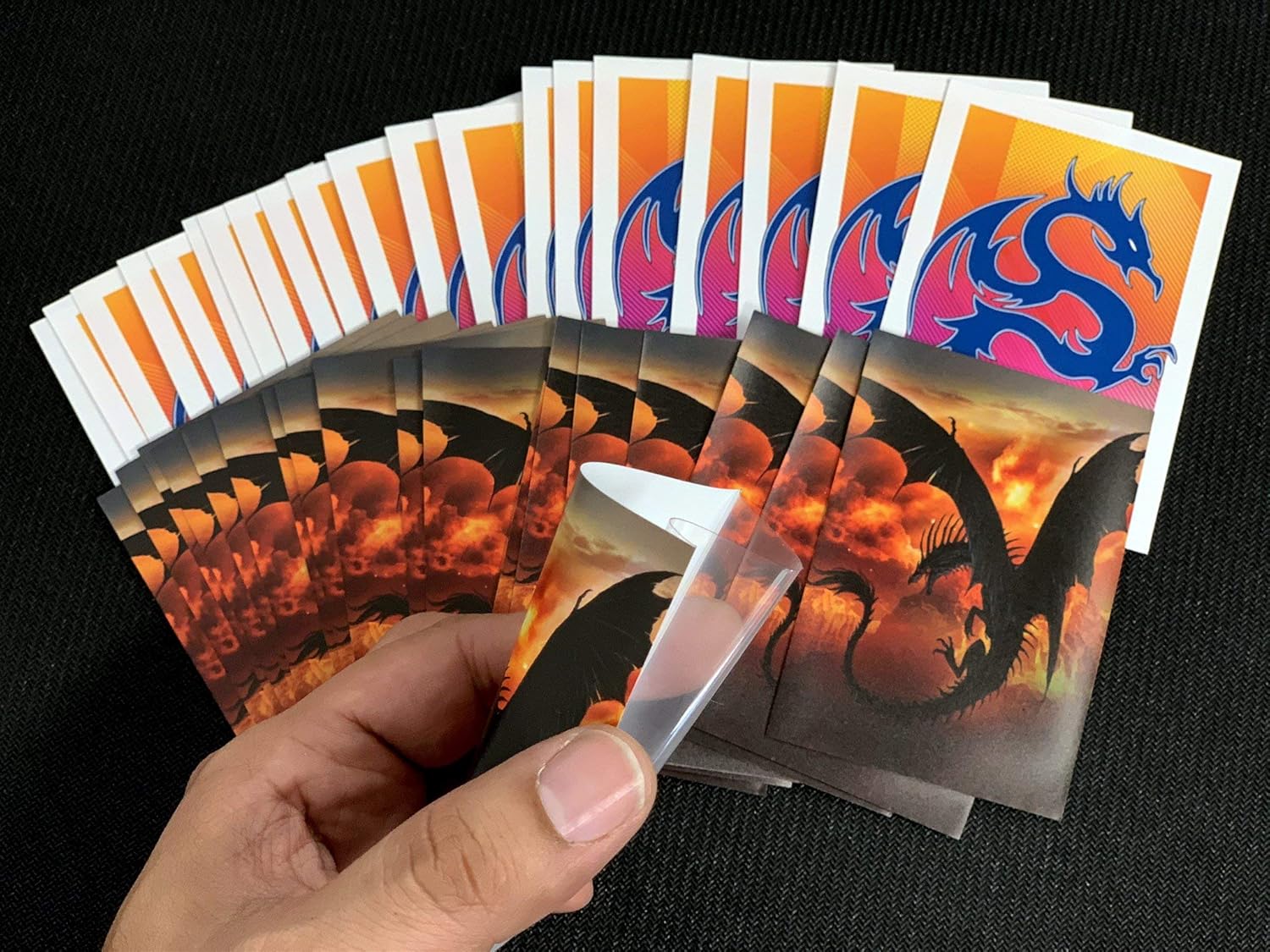 Fundas personalizadas para tarjetas de 60 unidades con tu diseño para tarjetas de juegos de tamaño pequeño, Yugioh, Vanguard