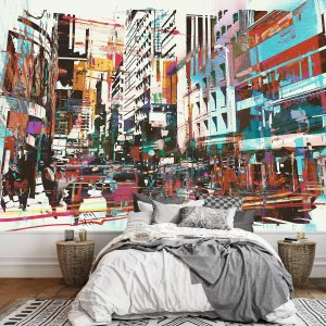 Wall26 – Papel pintado autoadhesivo para pared, serie grande, WMR-WP-X-DA87-66x24x4 Wall26 – Papel pintado autoadhesivo para pared, serie grande, WMR-WP-X-DA87-66x24x4