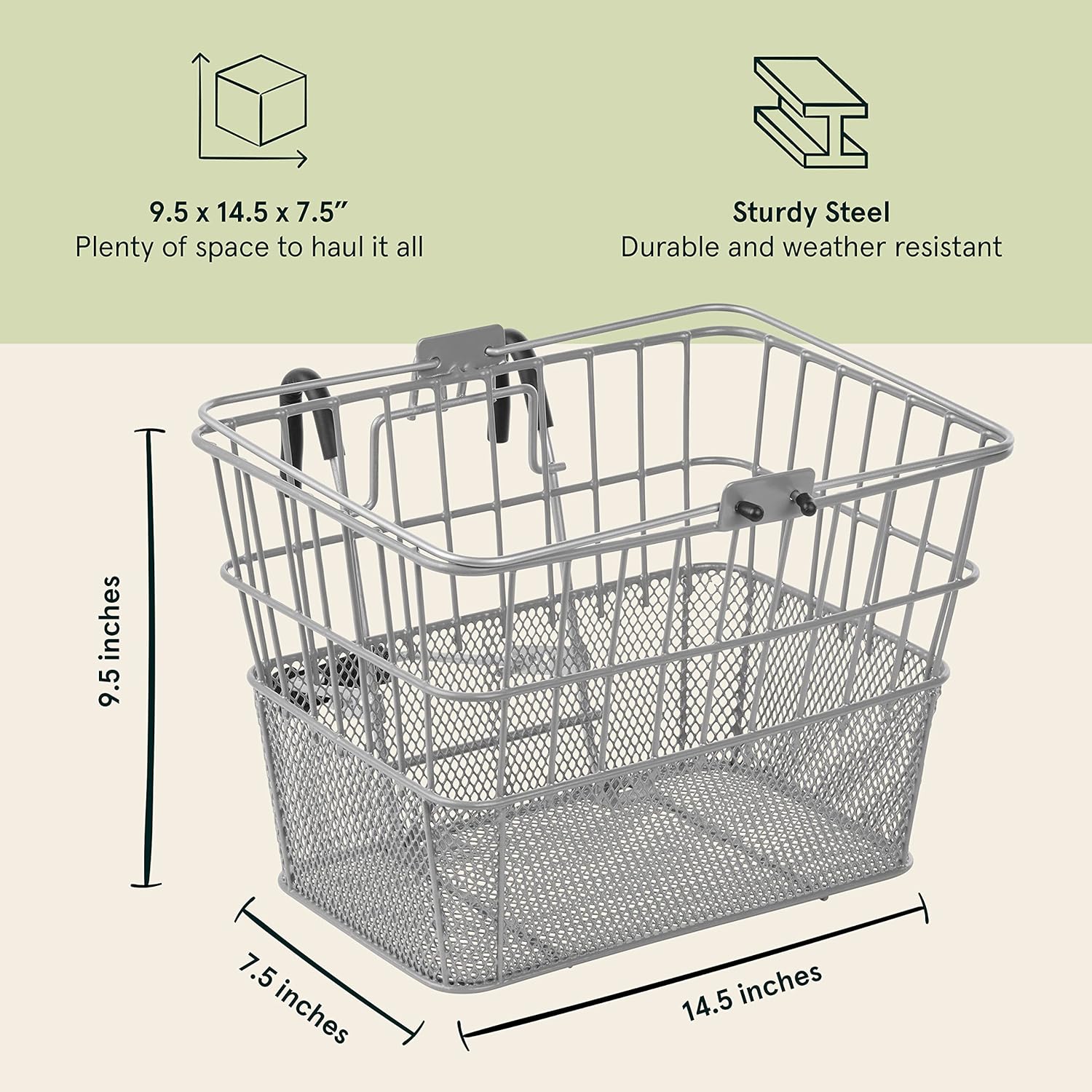 Retrospec Retrospec Apollo – Cesta para bicicleta