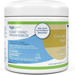 Aquascape 29311 EcoBlast Alguicida de estanque (granular), 8.8 onzas, blanco Aquascape 29311 EcoBlast Alguicida de estanque (granular), 8.8 onzas, blanco