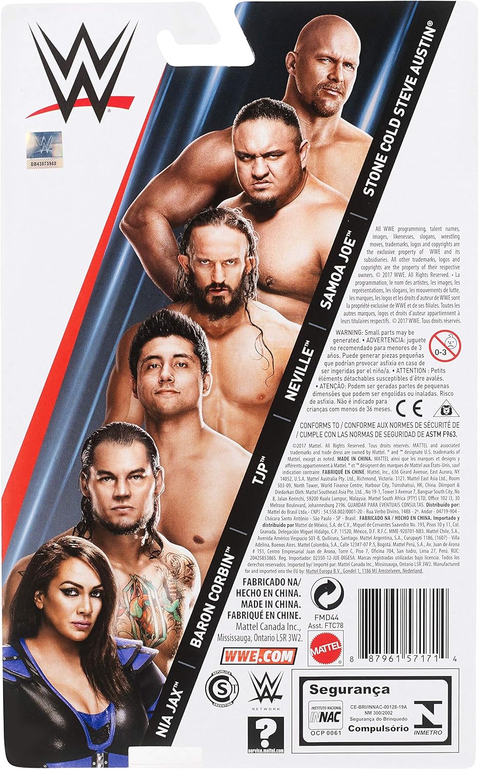 WWE Figura de acción TJP