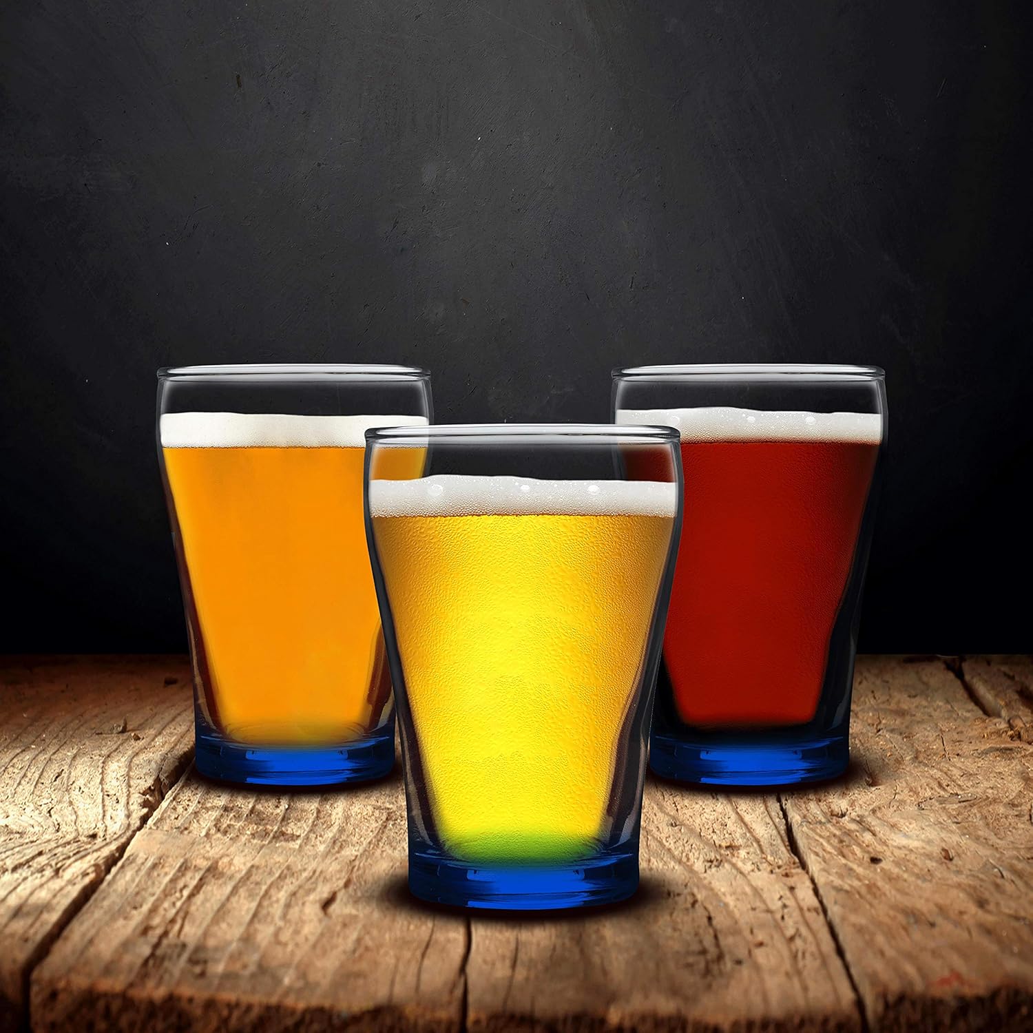 DISCOUNT PROMOS Juego de 10 vasos de chupito de 5.5 onzas, paquete a granel, ideal para bodas, fiestas, cumpleaños, eventos, color azul