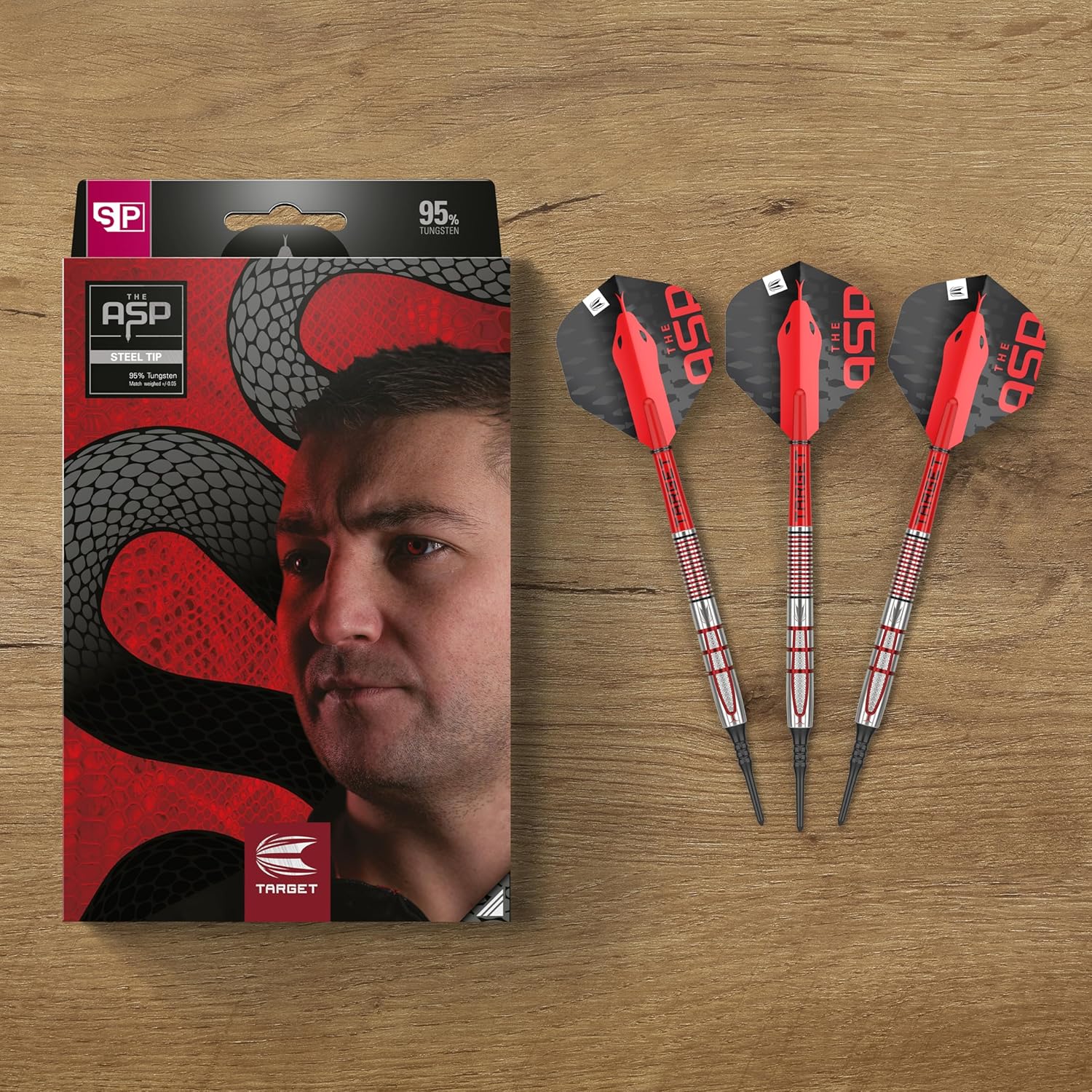 Target Darts Nathan Aspinall Gen 2 18G 95% tungsteno punta suave juego de dardos