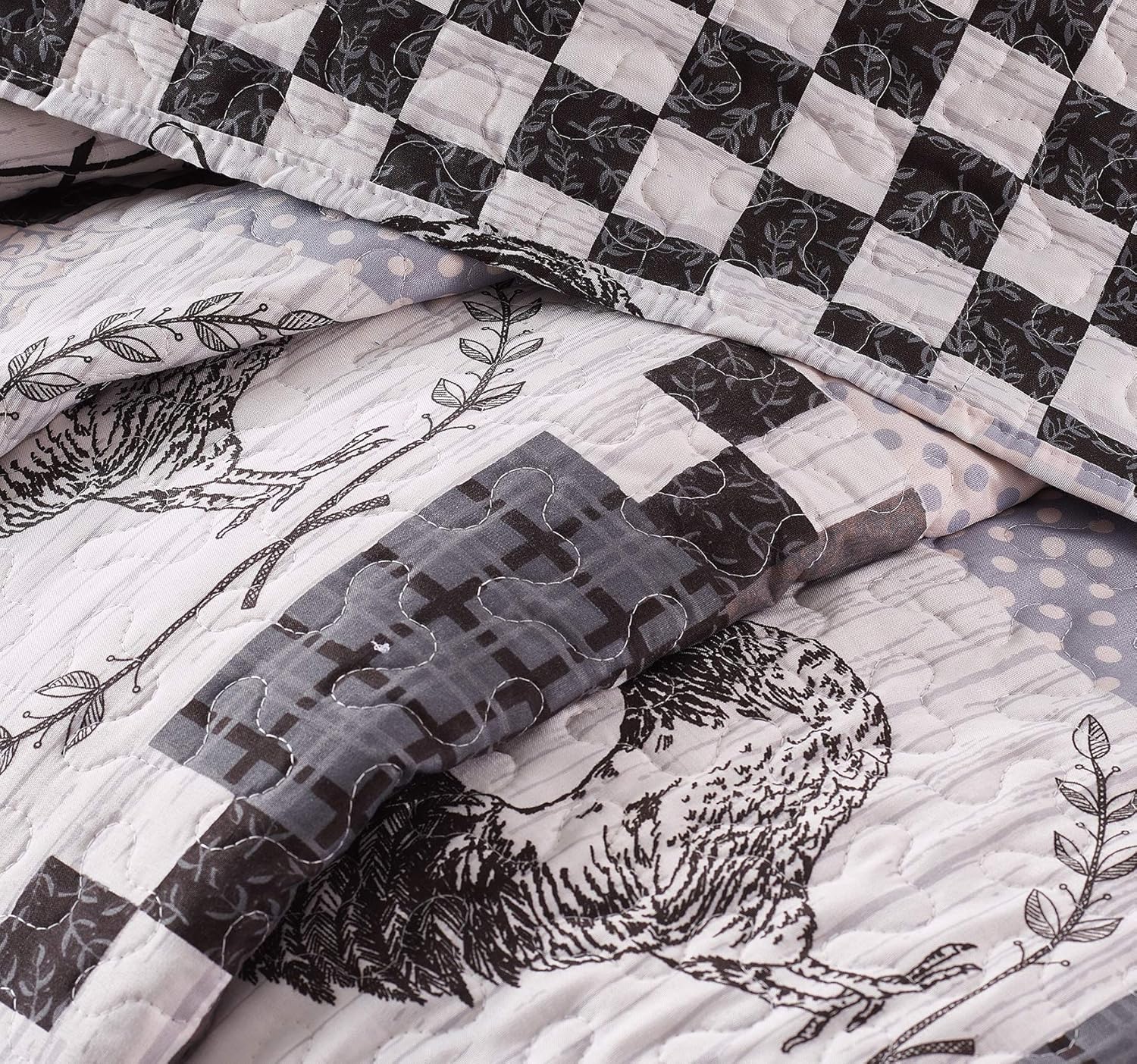 Virah Bella Lodge – Juego de ropa de cama de 8 piezas