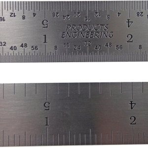 Hecho en Estados Unidos PEC 6 pulgadas rígido acero inoxidable 4R Machinist Engineer Ruler  Regla 164, 132, 18, 116 Hecho en Estados Unidos PEC 6 pulgadas rígido acero inoxidable 4R Machinist Engineer Ruler  Regla 164, 132, 18, 116