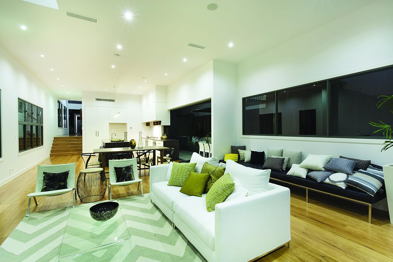 Lithonia Lighting LK3GMW LED LPI M6 Kit de cardán de 3 pulgadas con lámpara LED incluida en blanco